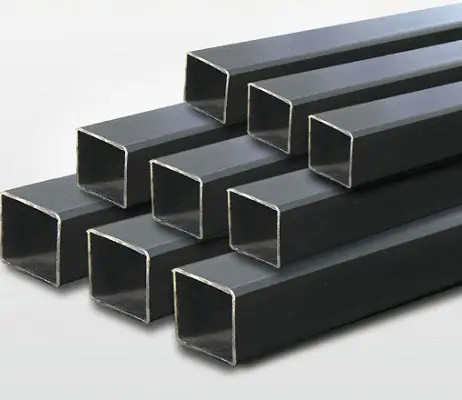 El estándar galvanizado de la tubería de acero ASTM A500 soldó con autógena las tuberías de acero cuadradas revestidas del polvo negro