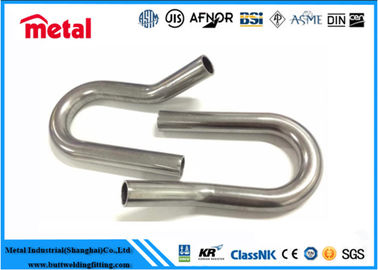 Requisitos de cliente materiales del acero inoxidable del tubo de aleta del calentador de agua de alimentación TP304 U