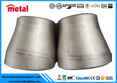 Reductor de plata de Monel 400 UNS N04400 del reductor de la soldadura a tope del tubo de la aleación de níquel
