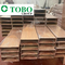 Los tubos rectangulares del grano de Aksu del perfil de la construcción de aluminio de madera de la aleación/el cuadrado de aluminio instala tubos el nuevo mater 6063 6061 6082