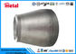 Reductor de acero inoxidable del ANSI B16.9 de la plata de las colocaciones 904L UNS N80904 del duplex estupendo