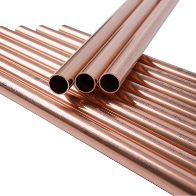 Tubos de cobre y níquel Tubo de cobre sin soldadura C70600 C71500 C12200 Tubo de aleación de cobre y níquel