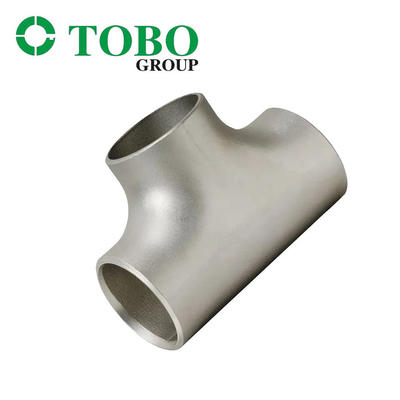 Estándar ISO Tipo de T Acero inoxidable SS304 inconel 601Tee Aleación de acero T igual tee Inconel 625 Accesorios de tubería