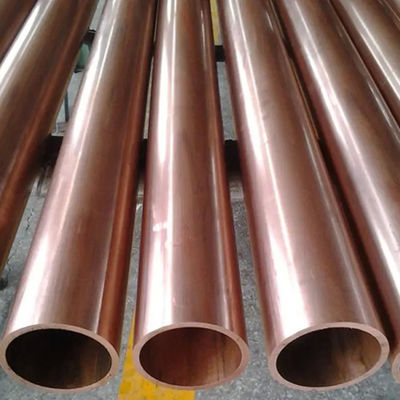 Tubería de Cobre Níquel CuNi 90 10 y CuNi 70 30 aleación de tuberías sin soldadura y soldadas para sistemas de refrigeración, lucha contra incendios y transporte de agua de mar