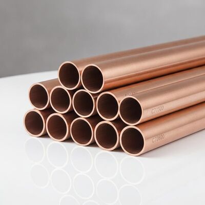 Tubo de Cobre y Níquel C71500/C70600 con Acabado Pulido y Dimensiones Personalizadas para Aplicaciones Industriales