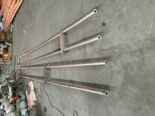 Tubo en forma de "U" 2" del metal del níquel 90/10 del cobre C71500 SCH40 8000m m para la conexión