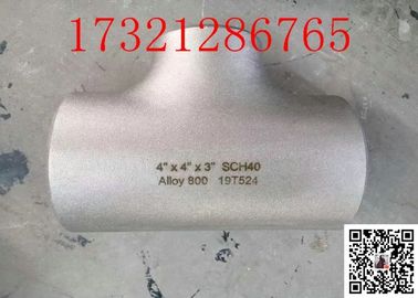 Instalaciones de tuberías de UNS N08800 Alloy800 1&quot; SCH40 alta estabilidad termal del ANSI B 16,9