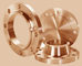 Reborde de cobre Cuni del reborde ASME B16.5 C71500 del cuello de la soldadura del tubo del níquel 90/10 reborde de C70600 SCH80 150LBS