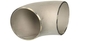 Pipa de aluminio Hastelloy X 2 pulgadas 2.5 pulgadas 90 grados de aluminio fundido E