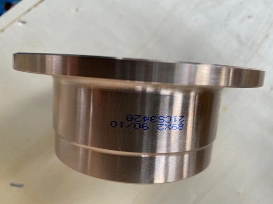 PESO 2,5 milímetro 1.1/2&quot; de las colocaciones LJ TAN PN 20 de la tubería de acero de la aleación Cuni 9010 Stub End