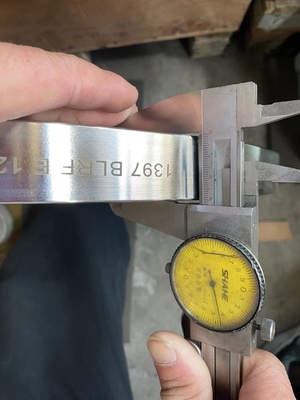 El reborde ciego de acero RF UNS del duplex estupendo 32760 10" 1500# forjó las instalaciones de tuberías