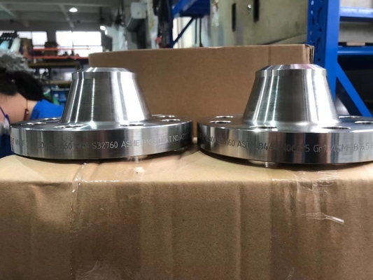 Reborde de acero inoxidable ASME B16.5 900# 8" del duplex estupendo UNS 32760 WN rebordes