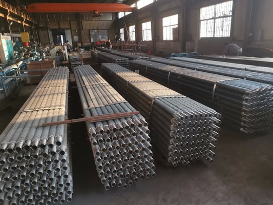 Tubo de superficie extendida con aletas U redondo 11.01 SCH40 Tubo con aletas de aleación de acero inoxidable de acero al carbono