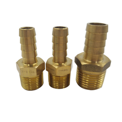 El parte movible del tubo del CNC del proveedor de China modificó las instalaciones de tuberías para requisitos particulares de cobre amarillo comunes
