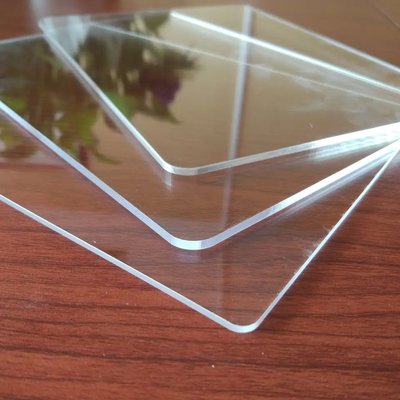 Protección UV Retardante de llama hoja de acrílico fundido transparente 3H Dureza superficial