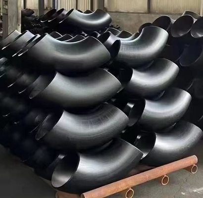 Las instalaciones de tuberías de la soldadura a tope niquelan para alear el codo largo de acero A234 WP11 de la curva 90D del radio