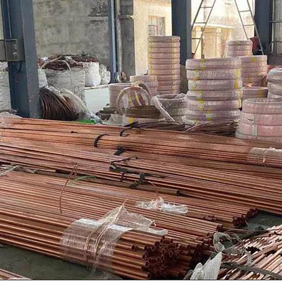 Tubería de cobre y níquel ASTM Estándar longitud interna de diámetro personalizado para aplicaciones de tuberías