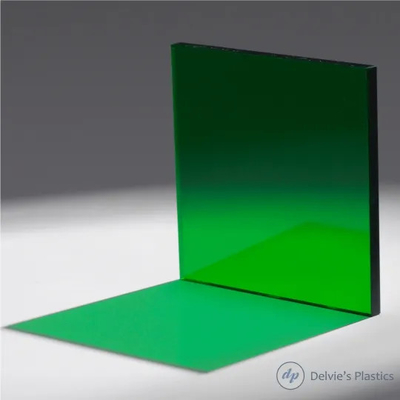 Hoja de acrílico fundido revestida de protección UV resistente a los productos químicos