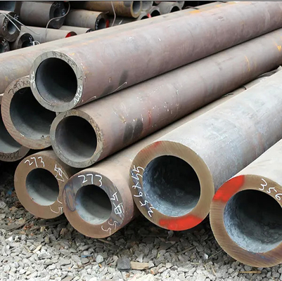 Tubo de acero de baja temperatura de 12 m con tratamiento de superficie galvanizado ASTM A333 estándar BV certificado