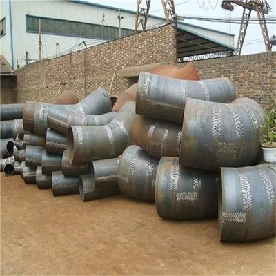 Acero de carbono y alear para tuberías final galvanizado de la instalación codo de 45 grados