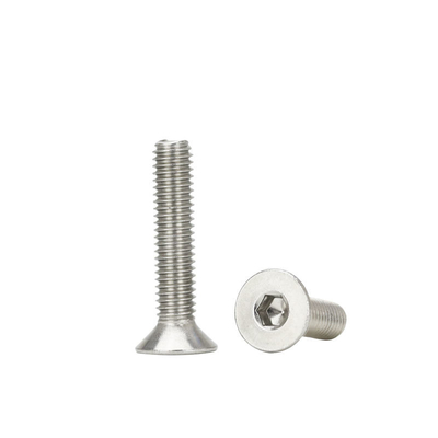 La cabeza de hex. avellanada anodizada aduana Phillips Hexagon Socket Titanium Screws emperna para el coche