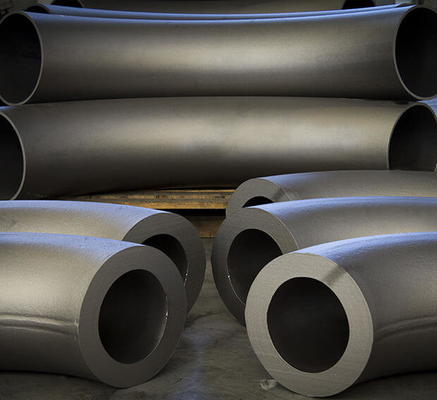 Acero inoxidable del codo de carbono del acero del codo de la aleación de tubo de las colocaciones inconsútiles de encargo de la curva