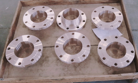 Reborde de acero inoxidable ASME B16.5 300# 6" del duplex estupendo 32760 WN rebordes