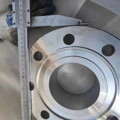 Resbalón de soldadura plano de la clase 150 del reborde del titanio de la aleación Gr5 en las instalaciones de tuberías de gas natural del reborde