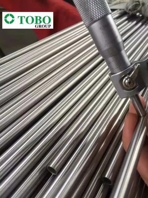 Pipa redonda de aleación de titanio ASTM B338 Gr9 de 10 pulgadas 20 mm pulida laminada en caliente