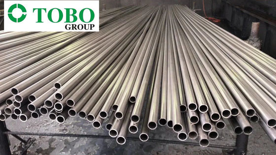 Pipa redonda de aleación de titanio ASTM B338 Gr9 de 10 pulgadas 20 mm pulida laminada en caliente
