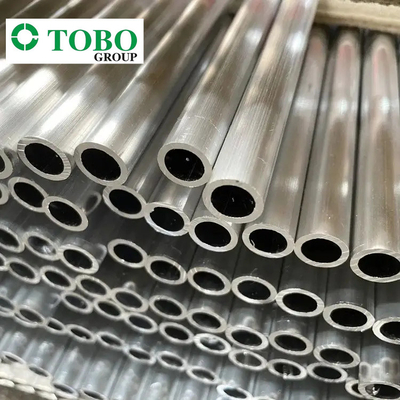 TOBO/METAL 2.7 Tubo de aleación de aluminio de gravedad específica con superficie mecanizada para aplicaciones industriales vacías
