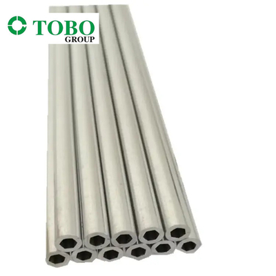 Tubo de aleación de aluminio mecanizado con tecnología de laminado en caliente de gravedad específica 2.7