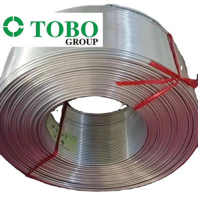 Tubo laminado en caliente de aleación de aluminio con gravedad específica 2.7 y superficie mecanizada