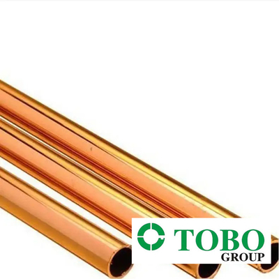 Tubo de cobre y níquel pulido con pared y longitud personalizadas Tubo estándar ASTM