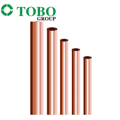 Tubo de cobre y níquel pulido con pared y longitud personalizadas Tubo estándar ASTM