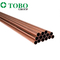 El níquel de cobre puro de cobre del tubo el barato 99% instala tubos los tubos de cobre de 20m m 25m m 3/8 tubo de cobre amarillo del tubo