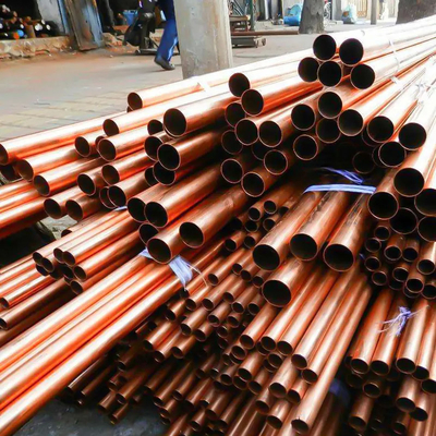 Tubo de cobre y níquel pulido con pared y longitud personalizadas Tubo estándar ASTM