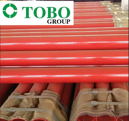 Tubo revestido de acero con presión nominal para conexión superior Varias temperaturas y pared