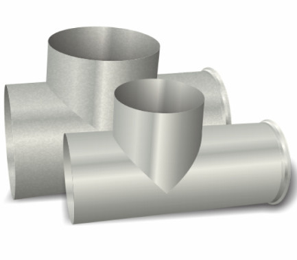 Fittings para tuberías súper dúplex con teas iguales ASME B16.9 SMLS 6" SCH60S