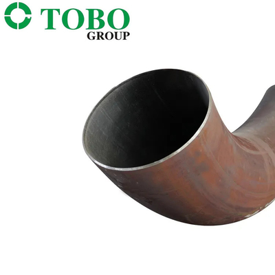 Codo inconsútil del acero de carbono del codo del grado LR de las colocaciones 90 de la tubería de acero de la aleación de A234 WP5/codo del acero de aleación/curva de tubo