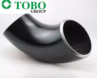 Curva de tubo inconsútil del codo de la aleación del acero de carbono del codo del grado LR de las colocaciones 90 de la tubería de acero de la aleación de A234 WP5