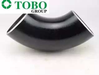 Curva de tubo inconsútil del codo de la aleación del acero de carbono del codo del grado LR de las colocaciones 90 de la tubería de acero de la aleación de A234 WP5