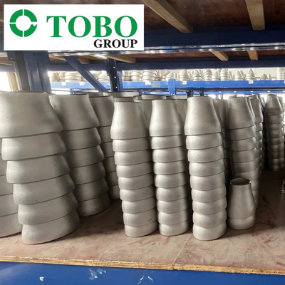 ASTM niquelan las colocaciones B366 WPNCI 4" de la tubería de acero de la aleación x 3" reductor concéntrico de la Extremo-soldadura SCH40