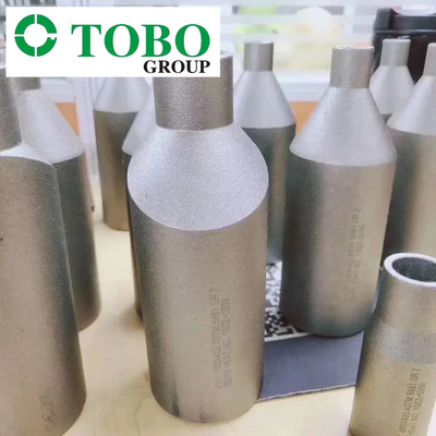 ANSI/ASME Acero inoxidable de acero carbono de conexión de soldadura de pezones de tamaño personalizable y material de grado industrial