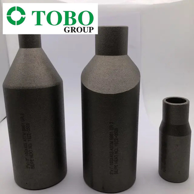 Ti Gr7 2" de las colocaciones ASTM B363 de la tubería de acero de la aleación del titanio x 1" entrerrosca del macho de estampar de la aleación del titanio de SCH10S x SCH40S
