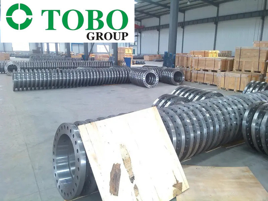 Acero de aleación del reborde 304 resbalón de acero inoxidable forjado modificado para requisitos particulares de 316l PN10 PN16 en el reborde