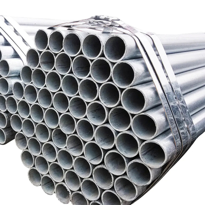 SCH80 galvanizado tubo de sumersión en caliente 10,97 mm pared para la construcción ASTM A53 estándar SGCC grado