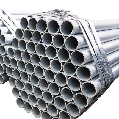 Threaded Hot-Dip Galvanized Pipe EN10240 Standard Corrosion Protection Steel Tubing for Plumbing and Mechanical Systems