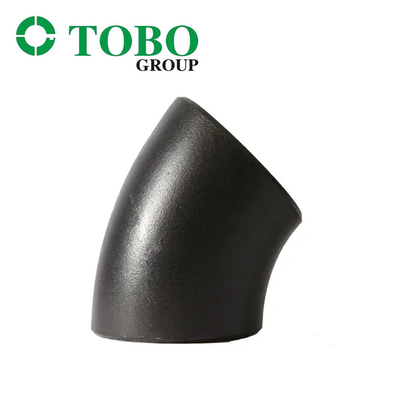 Colocaciones de la tubería de acero de la aleación de TOBO A234 codo inconsútil del acero de carbono del codo de 90 grados