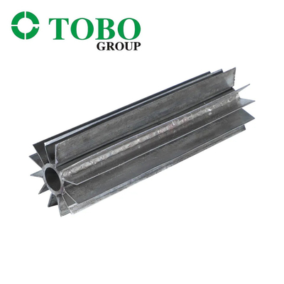 Tubo de superficie extendida con aletas U redondo 11.01 SCH40 Tubo con aletas de aleación de acero inoxidable de acero al carbono
